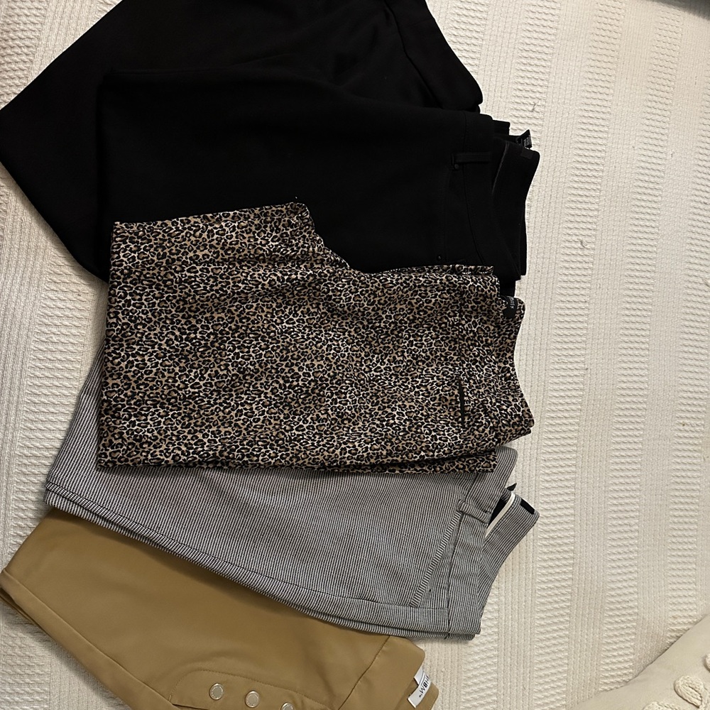 White House Black Market Kids Bottoms - Black, Leopard, Gray, Tan
